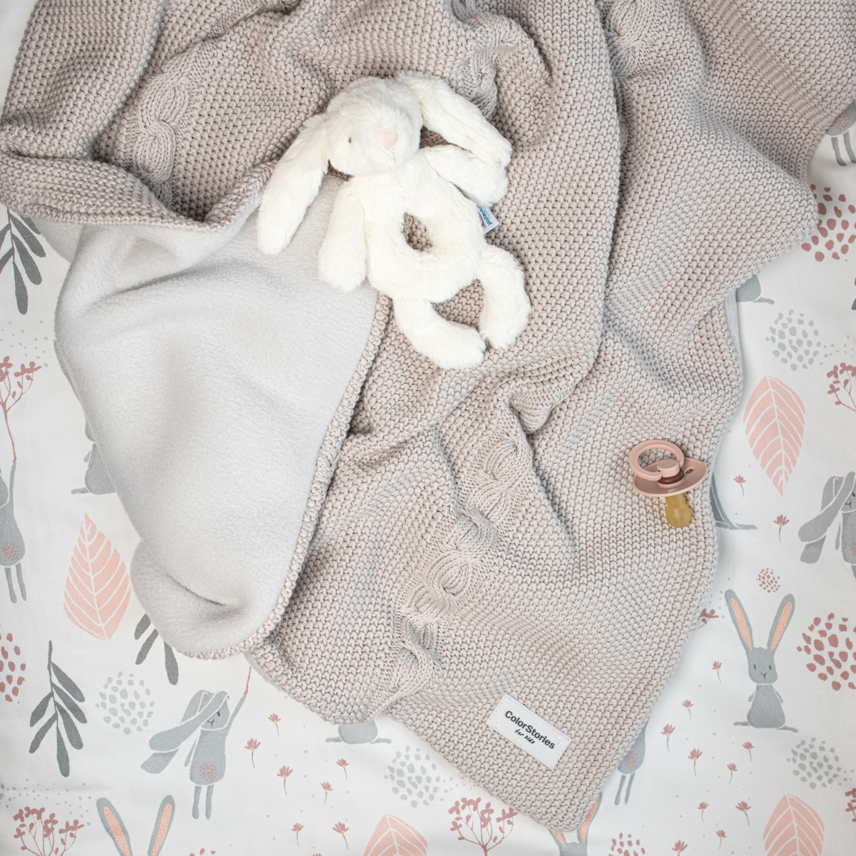 ColorStories, Kocyk ocieplany S Ciepły Beż