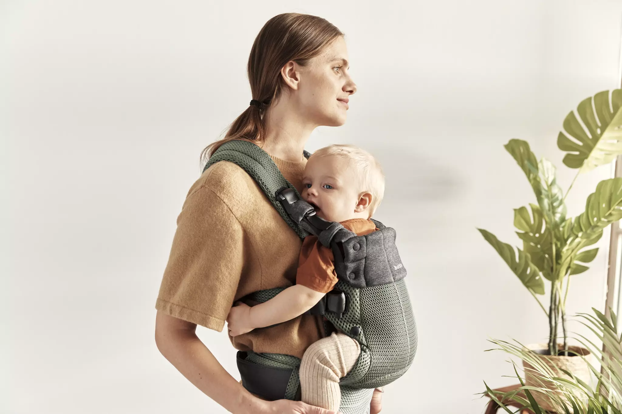 Babybjorn , Nosidełko Harmony 3D Mesh, Zielony Babybjorn , Nosidełko Harmony 3D Mesh, Zielony