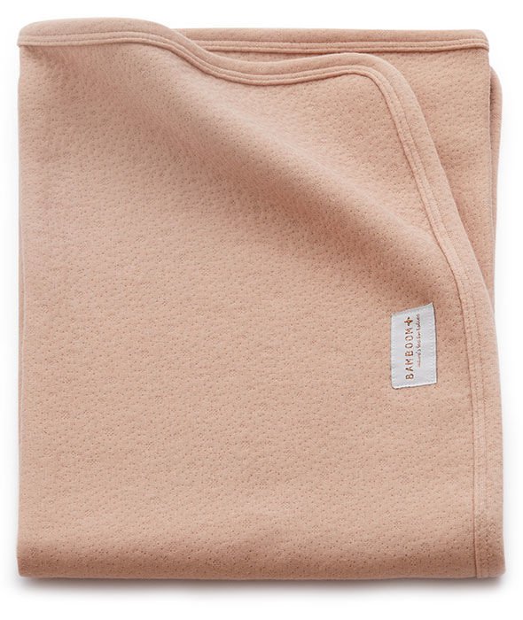 Bamboom, Kocyk Bambusowy, Old Pink, 75x100, 0m+ Bamboom, Kocyk Bambusowy, Old Pink, 75x100, 0m+