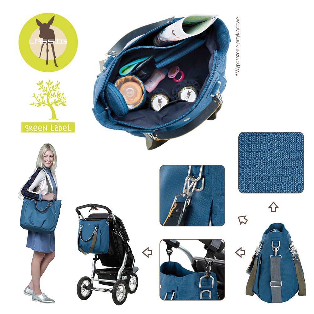 Lassig, Green Label Torba z Akcesoriami Mix 'n Match Ocean