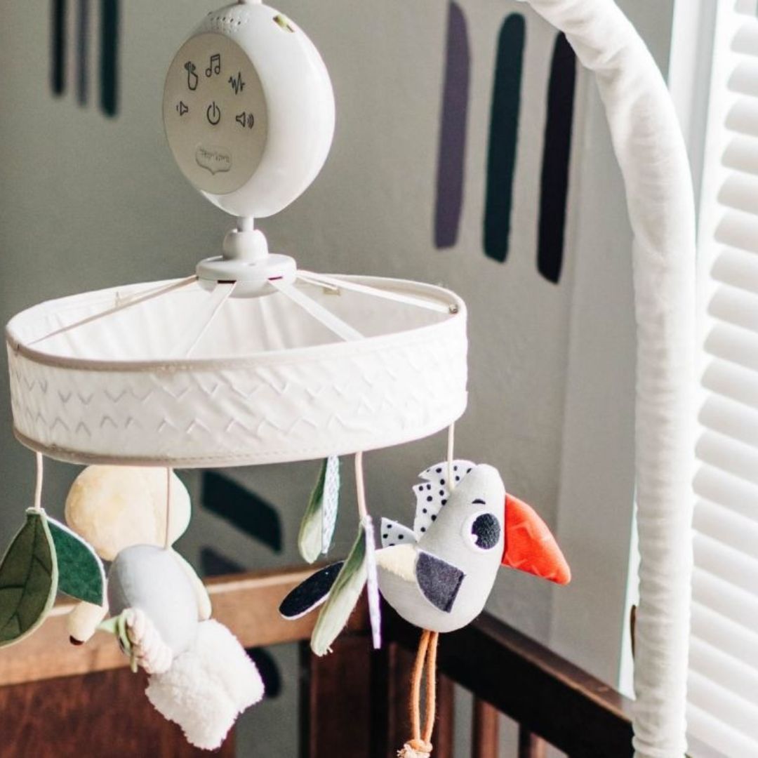 Tiny Love, Karuzela do łóżeczka z dźwiękami i szumem - Boho Chic