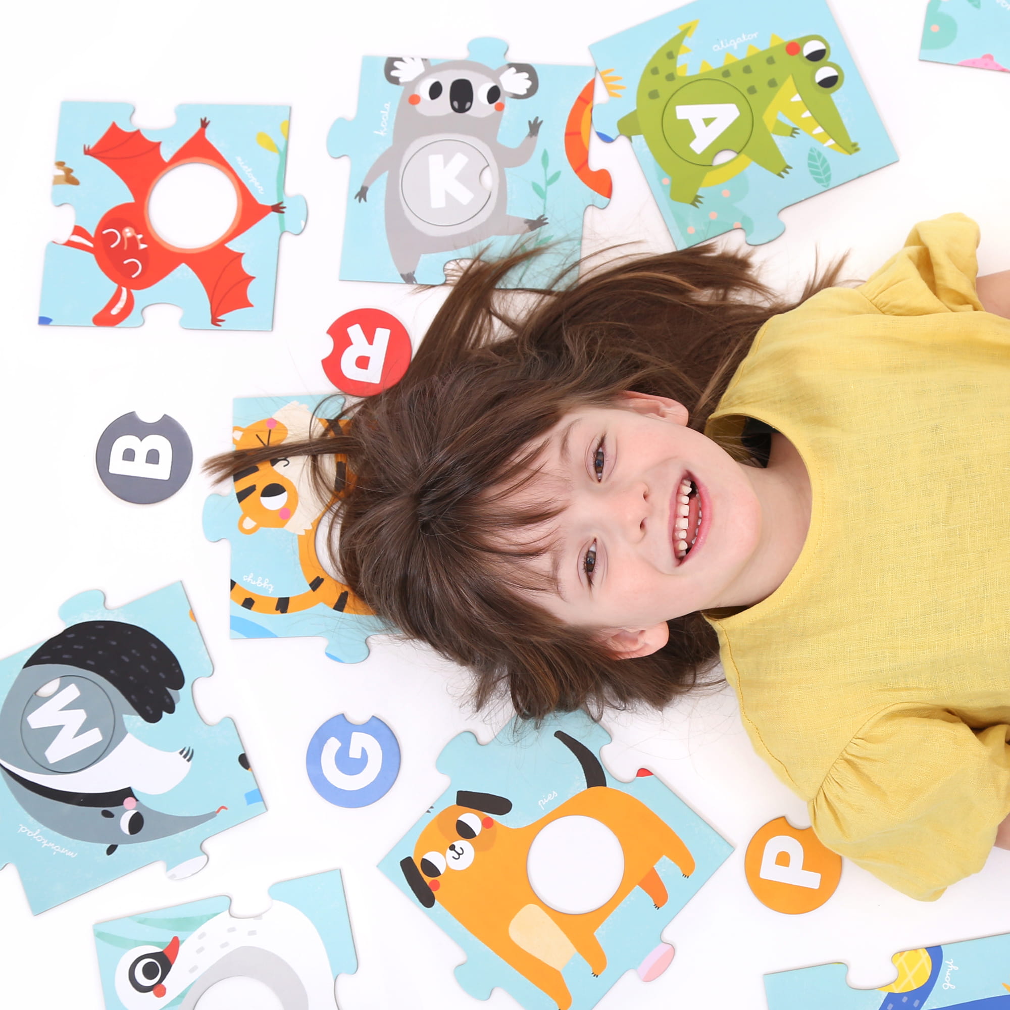 Czuczu, Duuuże puzzle z dziurką Alfabet Czuczu, Duuuże puzzle z dziurką Alfabet