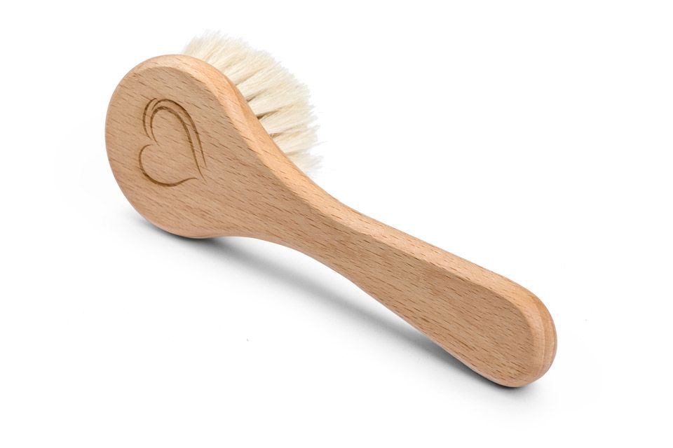 My Memi, Szczotka z naturalnego włosia koziego relaksacyjna My Memi, Szczotka z naturalnego włosia koziego relaksacyjna