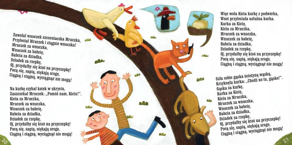 Bajka, "Rzepka" Julian Tuwim