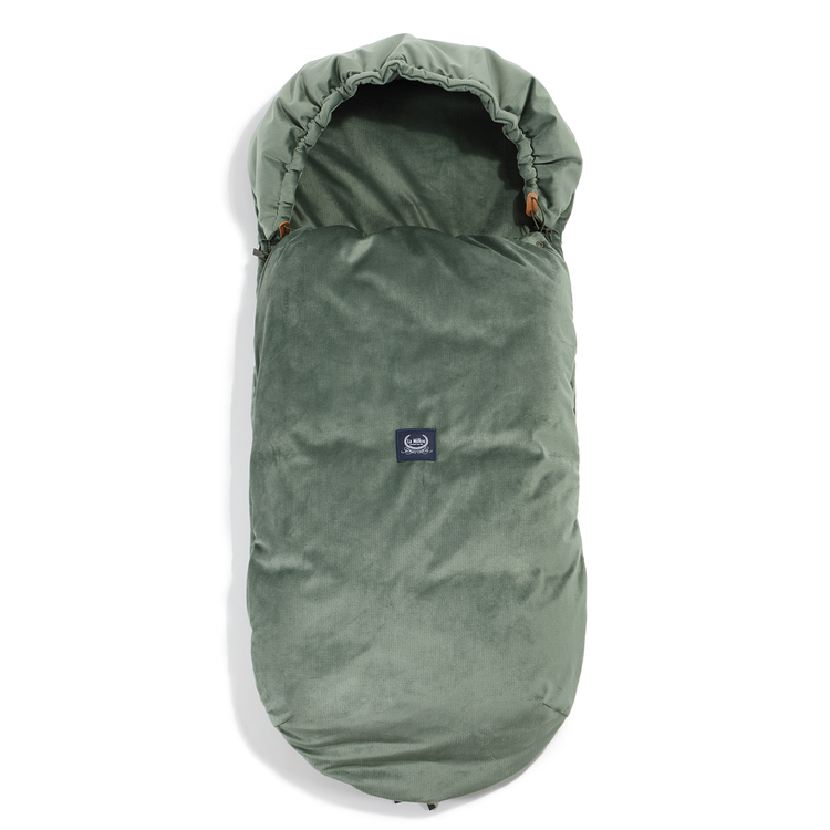 La Millou, Velvet Collection - Aspen Winterproof - lekki śpiworek do wózka - Khaki