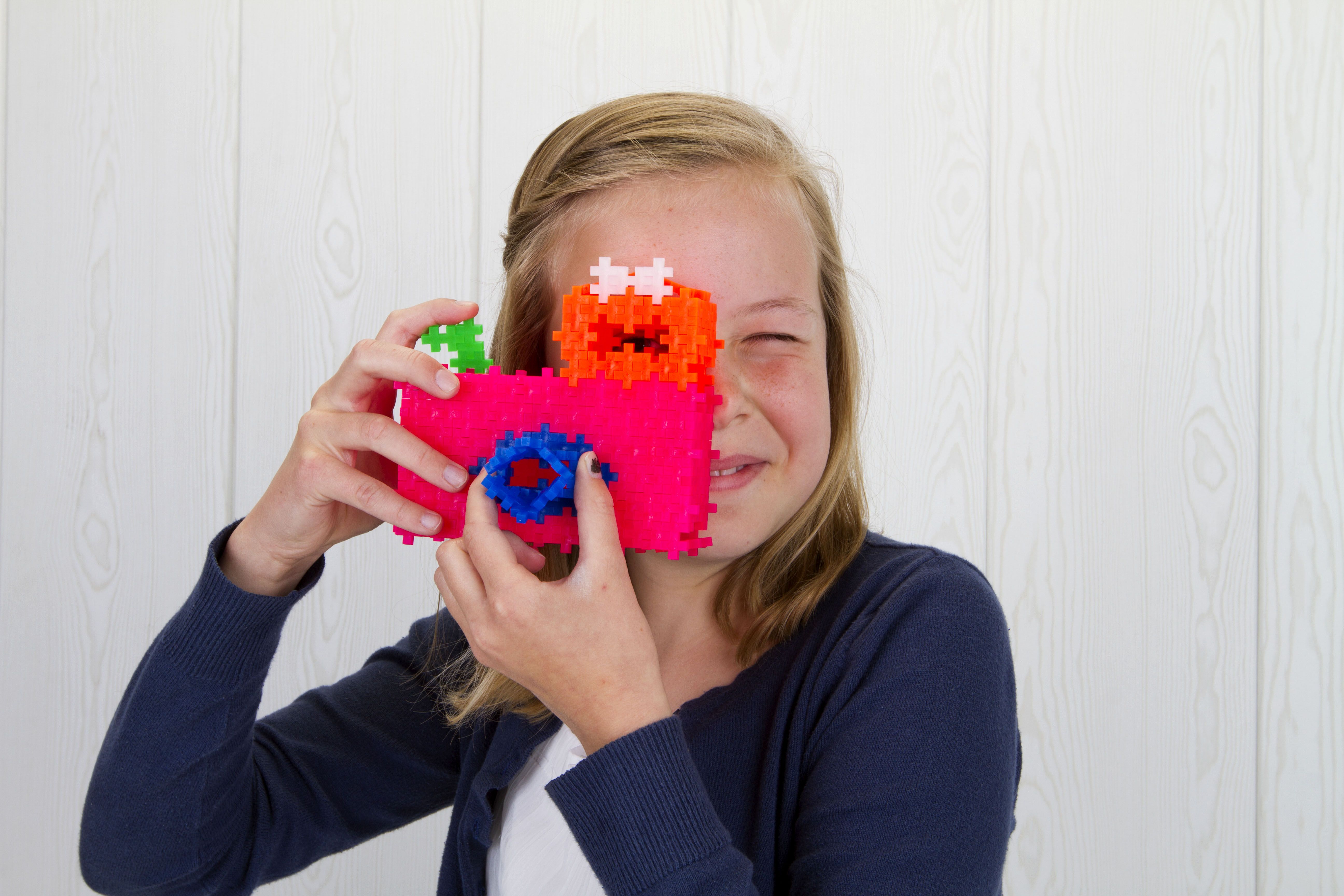 Plus-Plus, klocki konstrukcyjne Mini Neon 1200 szt