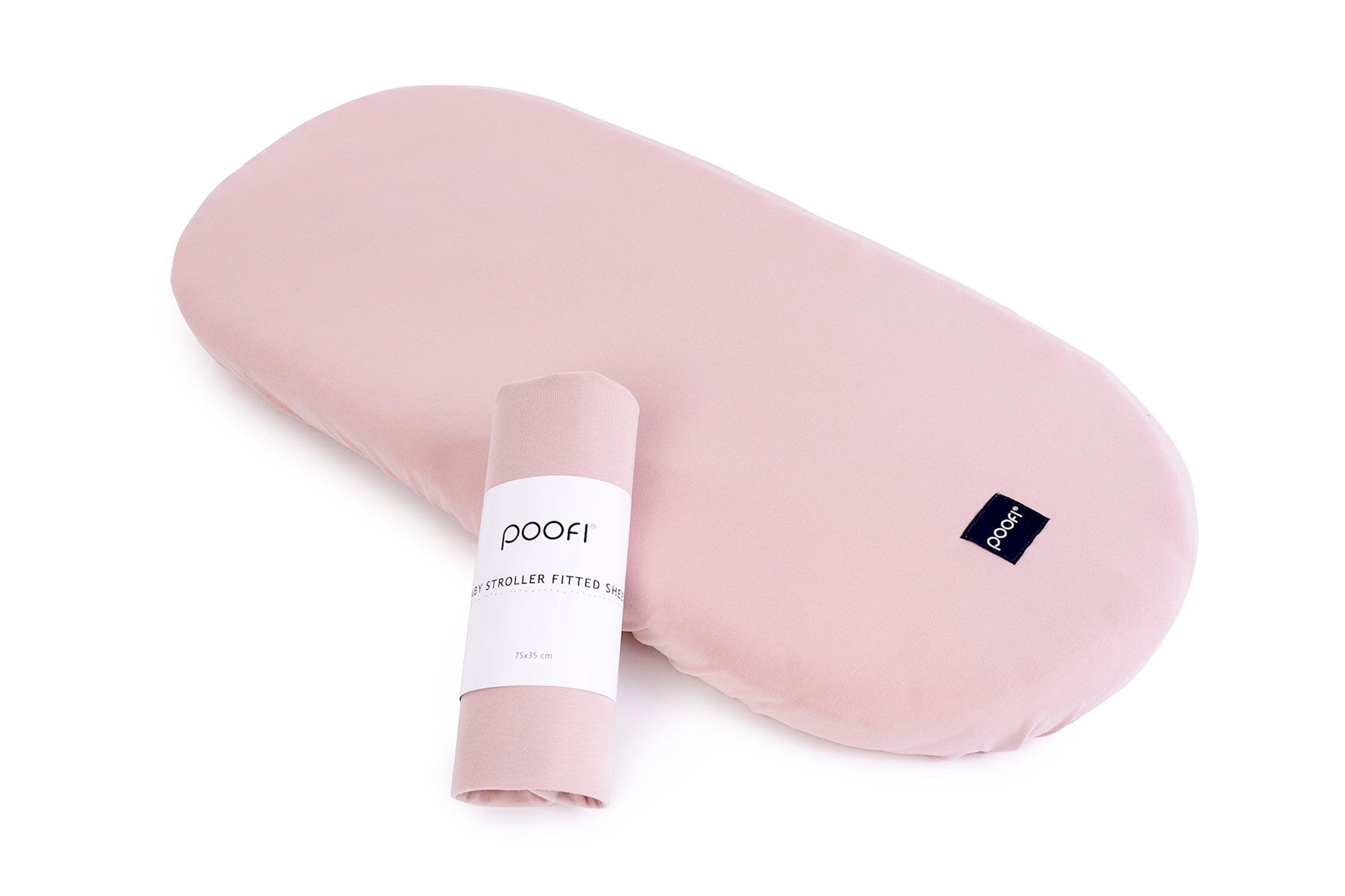 Poofi, Prześcieradło do gondoli Organic - piwonia