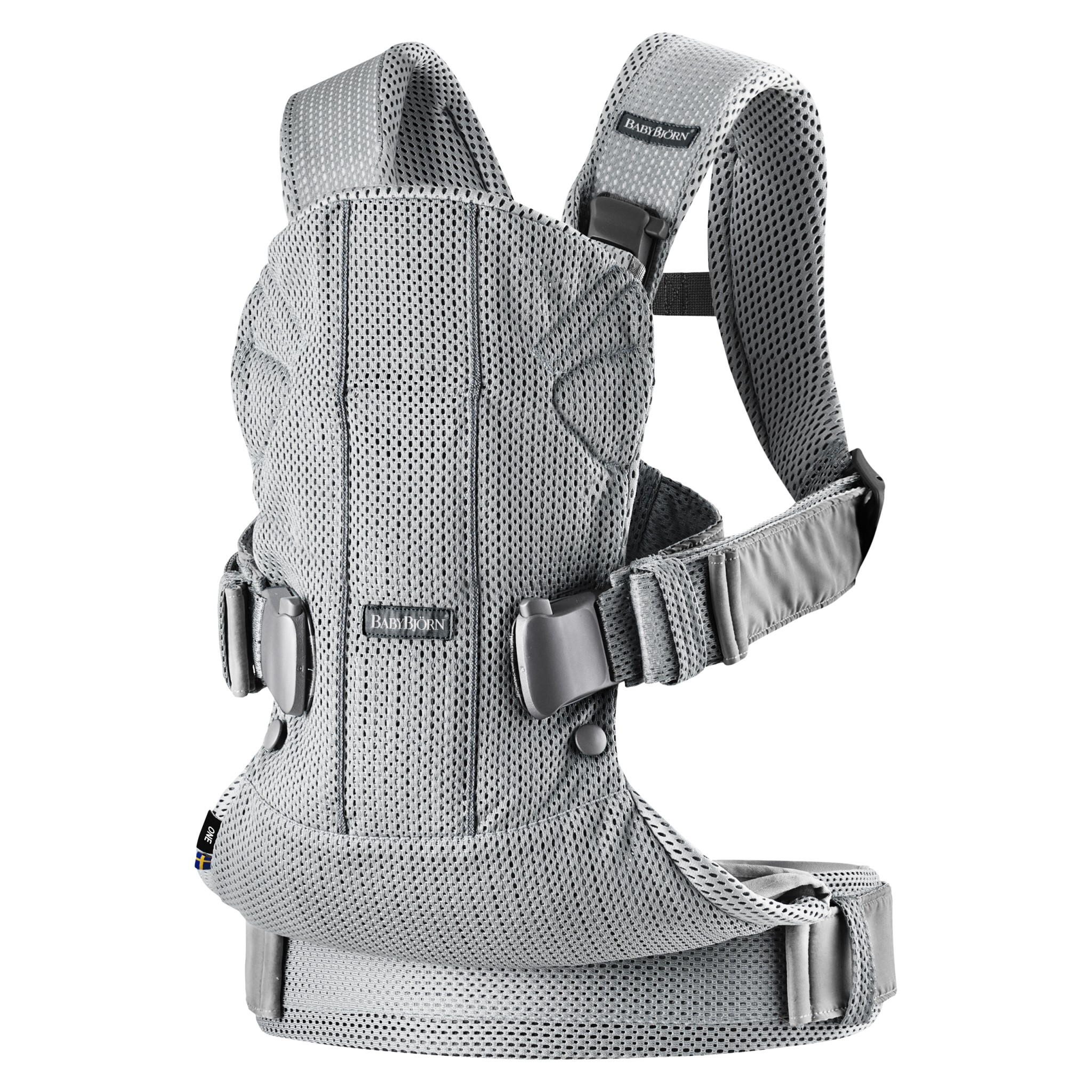 BabyBjorn, ONE AIR - nosidełko, Srebrny BabyBjorn, ONE AIR - nosidełko, Srebrny