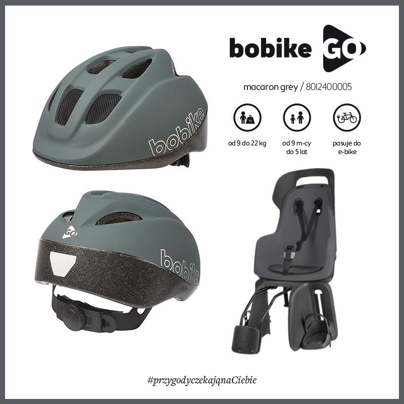 Bobike, Kask dziecięcy XXS - Grey