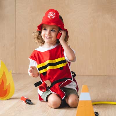 Plan Toys, Zestaw Strażaka Plan Toys, Zestaw Strażaka