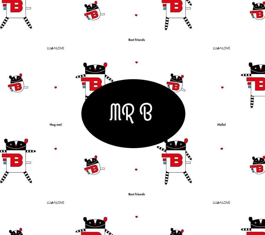 Lullalove, otulacz muślinowy 100x100cm MRB