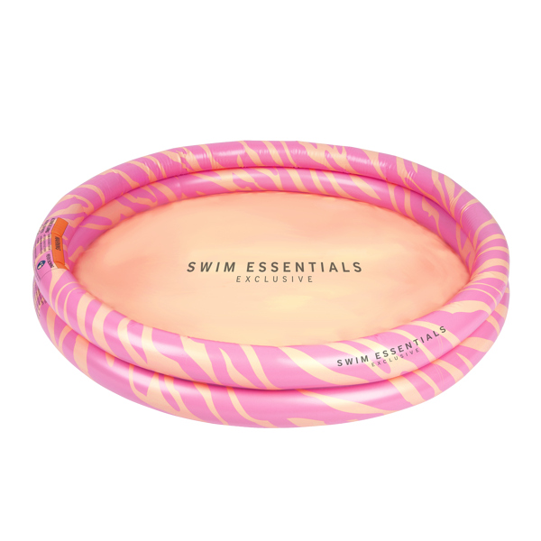 The Swim Essentials Basen kąpielowy Pastelowa Zebra 100cm The Swim Essentials Basen kąpielowy Pastelowa Zebra 100cm