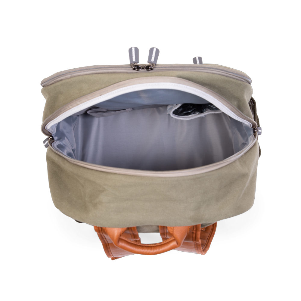 Childhome, Plecak Daddy bag Kanwas Khaki Childhome, Plecak Daddy bag Kanwas Khaki