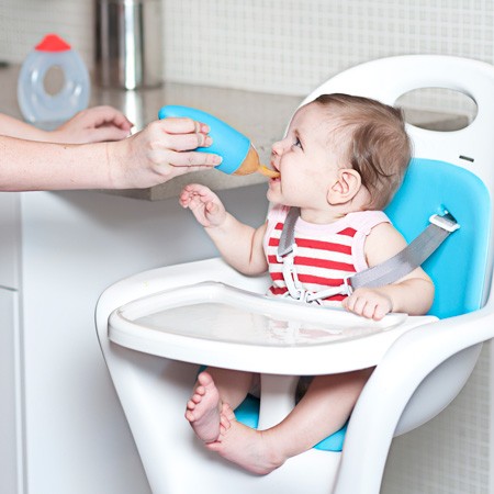 Łyżeczka do podawania pokarmu Boon niebieska Łyżeczka do podawania pokarmu Boon niebieska