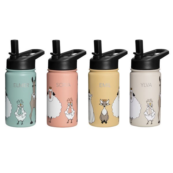 Baby Livia, Butelka termiczna 400 ml New Wheat Baby Livia, Butelka termiczna 400 ml New Wheat