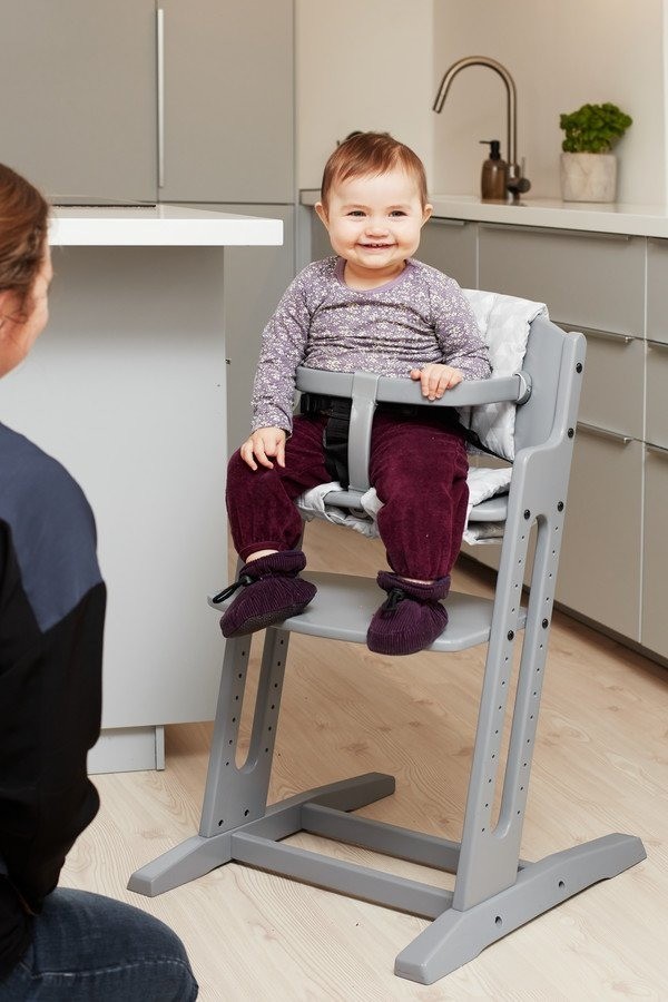 BabyDan, Krzesełko do karmienia DANCHAIR szare BabyDan, Krzesełko do karmienia DANCHAIR szare
