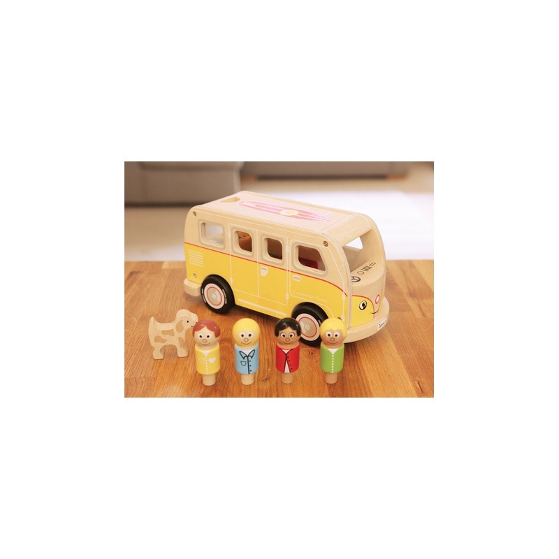 Indigo Jamm, Drewniany camper Caseya Indigo Jamm, Drewniany camper Caseya