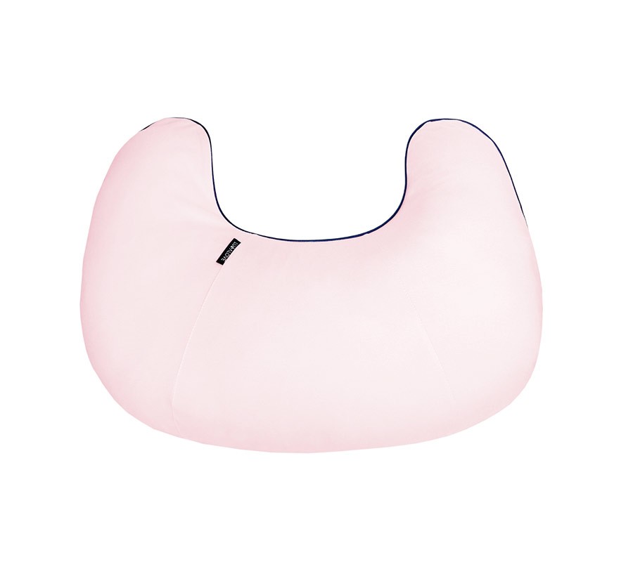 Lullalove, Poduszka do karmienia rogal - Różowy