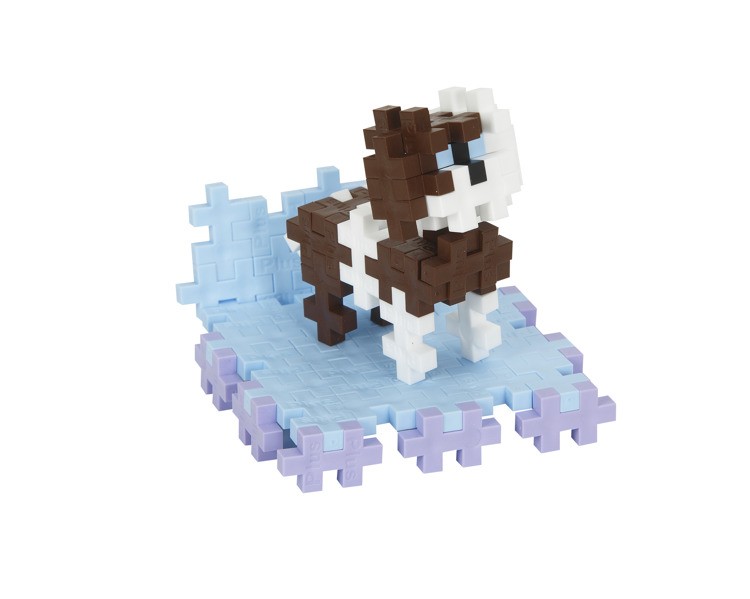 Plus-Plus, Mini MIX 600 szt.(Pastel, Neon) i 2 płytki konstrukcyjne