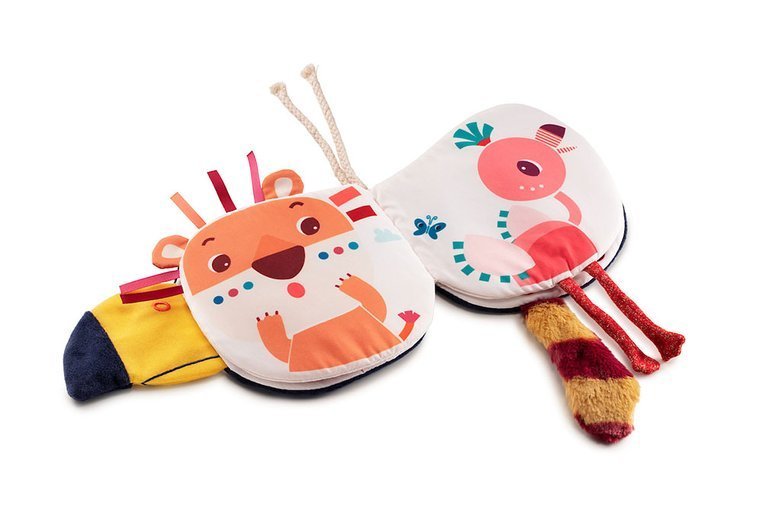 Lilliputiens, Książeczka aktywizująca "Kto się kryje za Pablo?" Tukan Pablo 9 m+