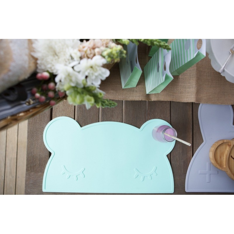 We Might Be Tiny, Silikonowa podkładka Miś, Powder Pink