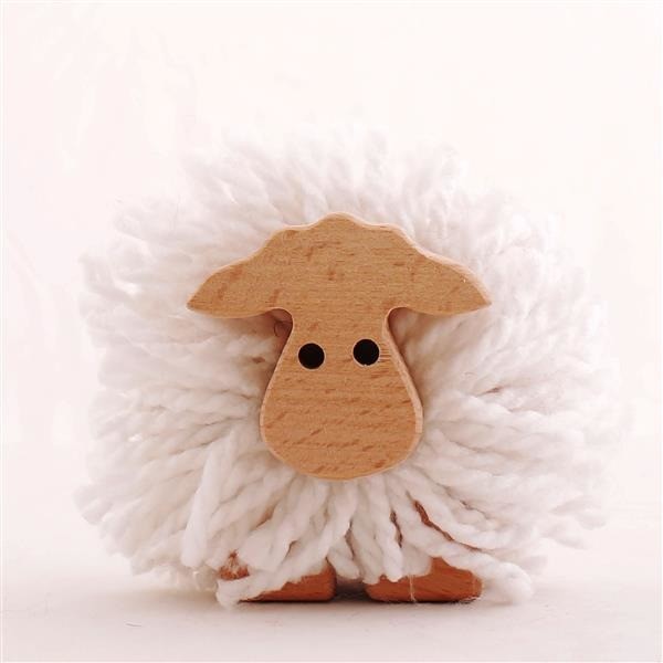Kipod, Pom Pom Sheep Pomponiasta Owca Kipod, Pom Pom Sheep Pomponiasta Owca