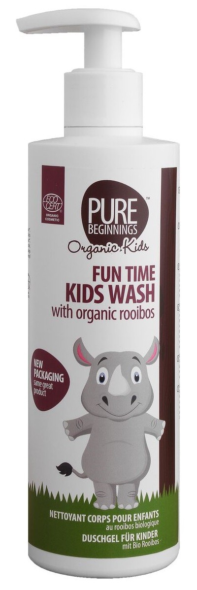Pure Beginnings Organic Kids, Bąbelkowy Żel do Mycia Ciała z Organicznym Rooibosem, 250ml Pure Beginnings Organic Kids, Bąbelkowy Żel do Mycia Ciała z Organicznym Rooibosem, 250ml