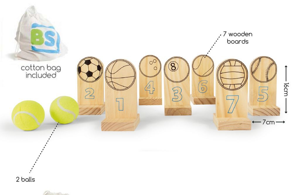 Rzucanie do celu -piłki