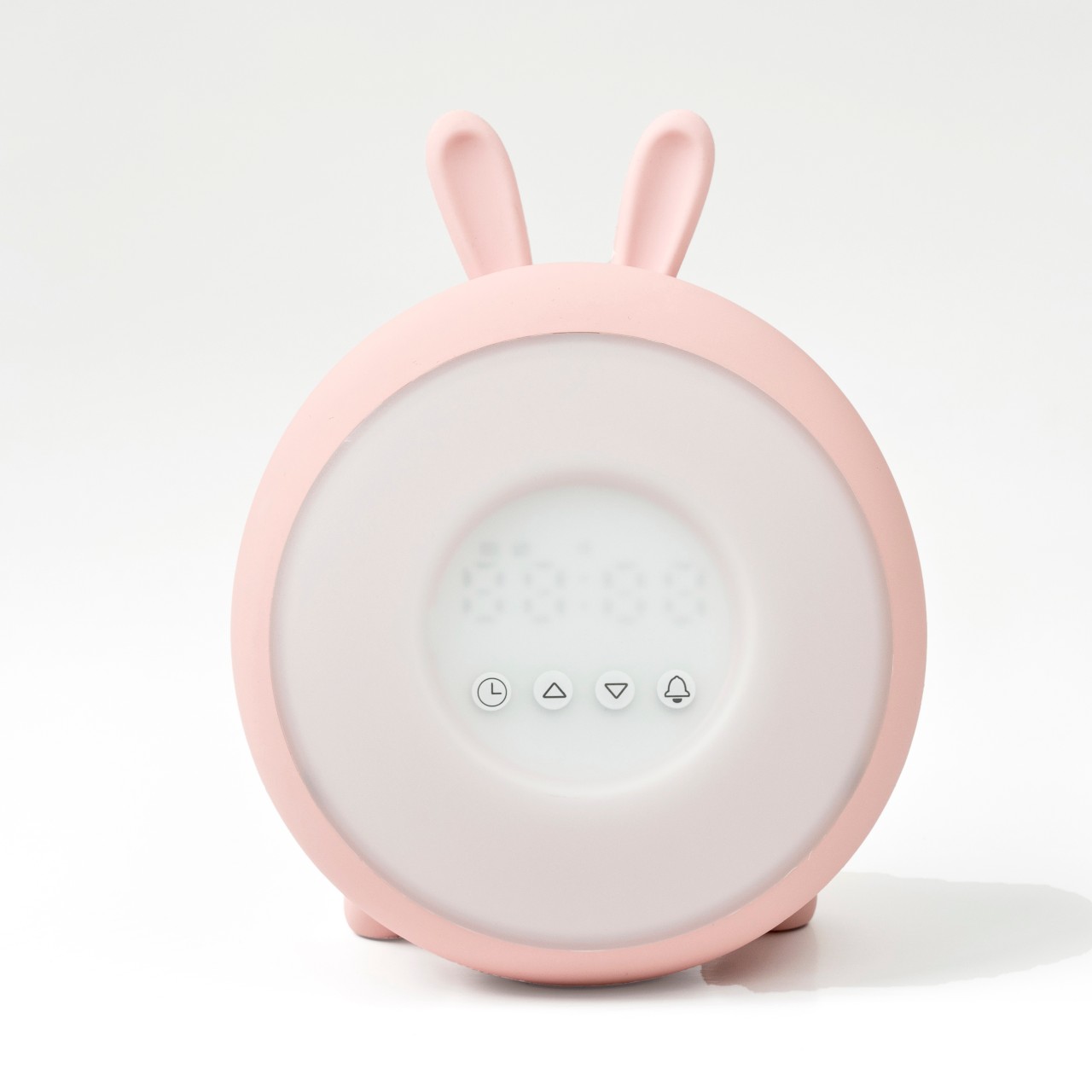 Lampka budząca światłem różowy królik