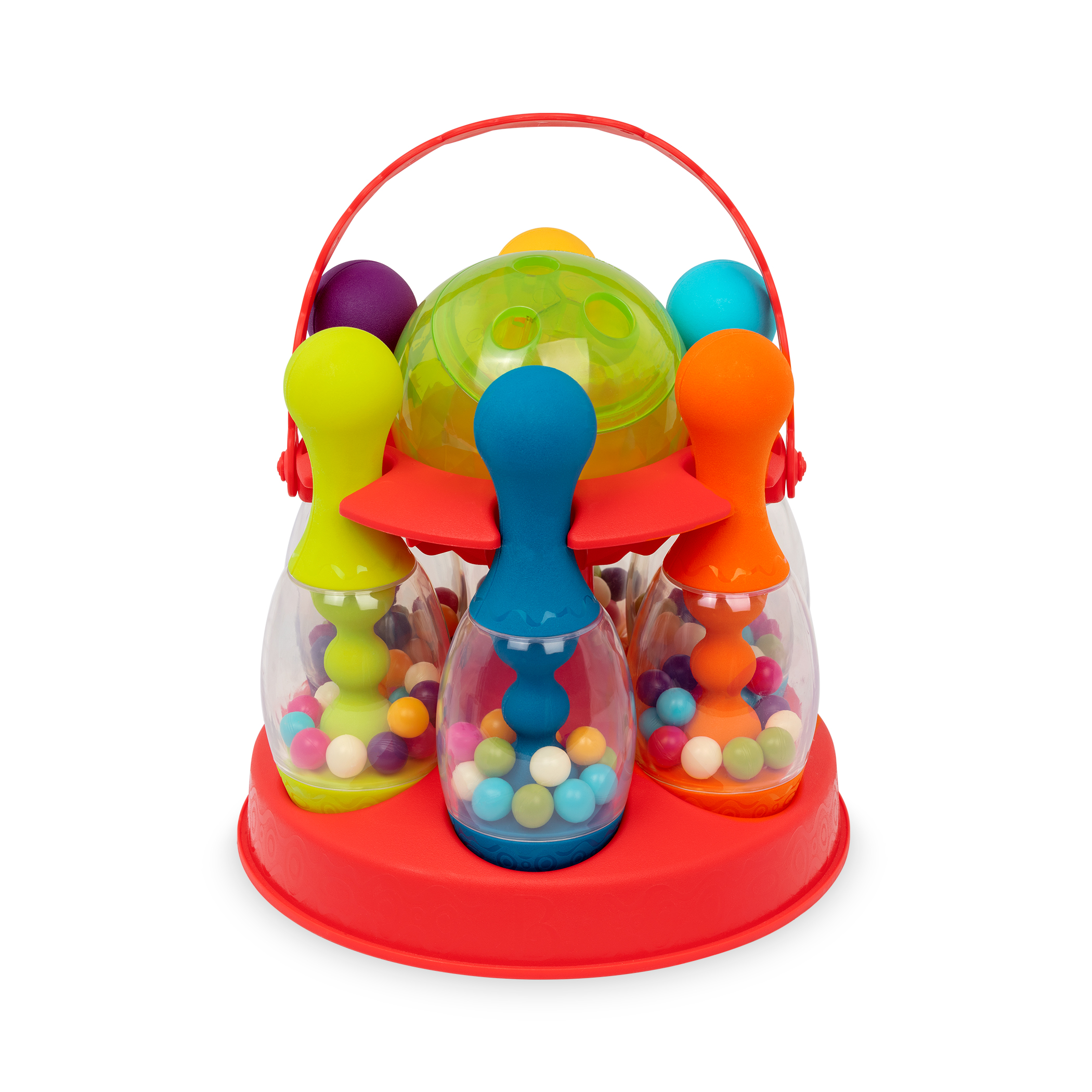 B.toys - Let’s Glow Bowling – kręgle - wersja czerwona B.toys - Let’s Glow Bowling – kręgle - wersja czerwona