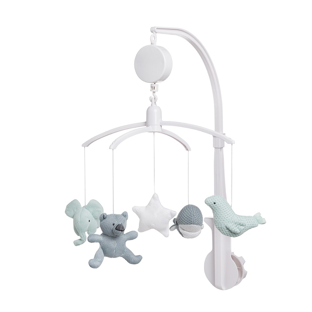 Baby's Only, Karuzela do łóżeczka grająca, kamienna zieleń Baby's Only, Karuzela do łóżeczka grająca, kamienna zieleń