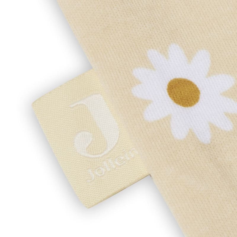 Jollein, Śpiworek niemowlęcy letni Summer Daisy Custard 70 cm
