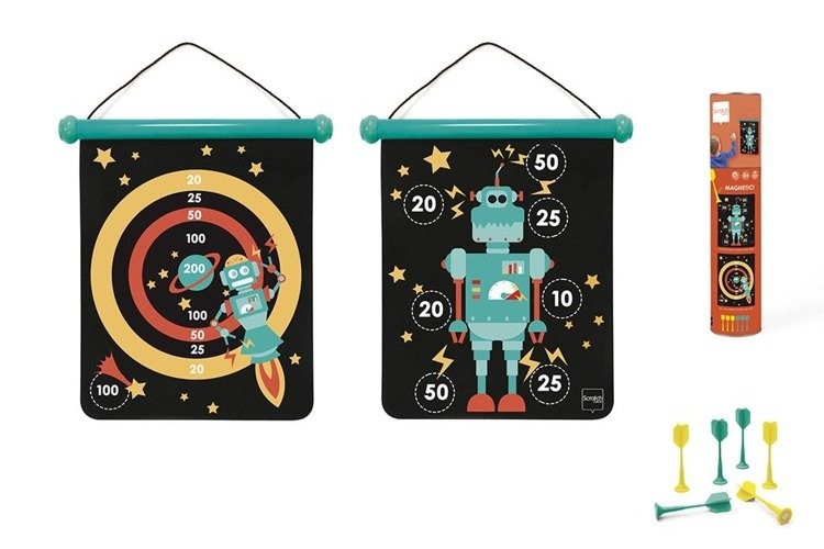 Scratch, Rzutki magnetyczne Robot, rozmiar M Scratch, Rzutki magnetyczne Robot, rozmiar M