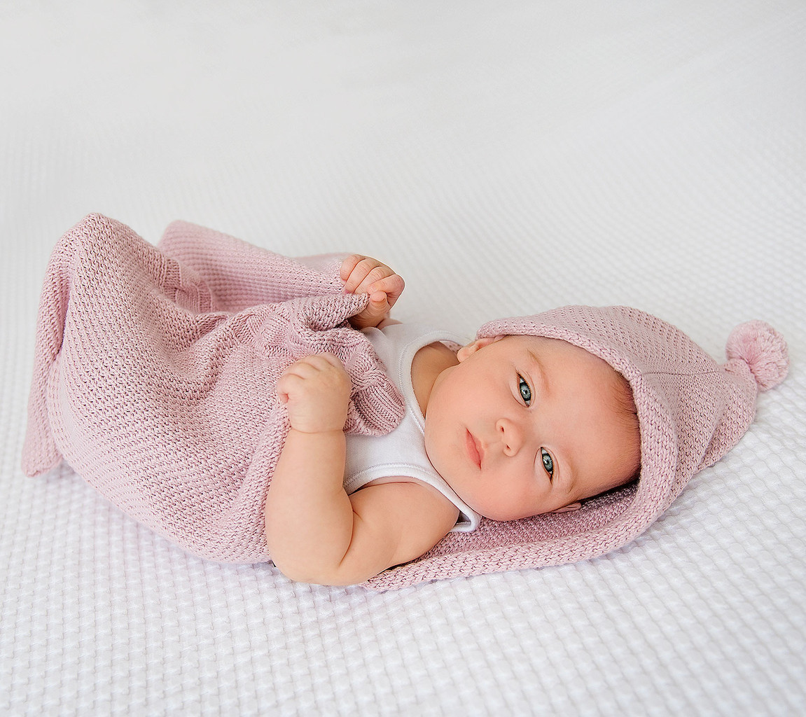 Lullalove, Śpiworek-kocykowy do spania - pudrowy róż Lullavorek Lullalove, Śpiworek-kocykowy do spania - pudrowy róż Lullavorek