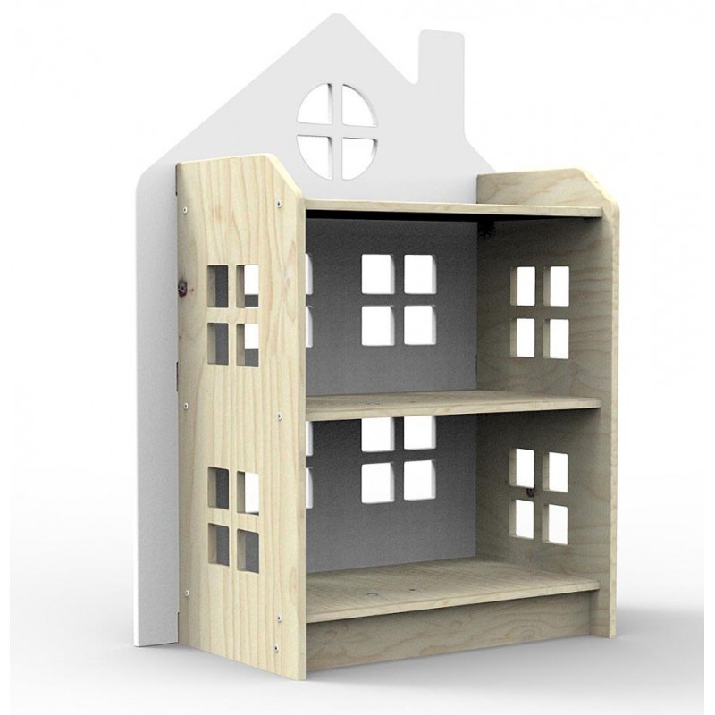 Zuzia - regał/półka/domek dla lalek biały Zuzia - regał/półka/domek dla lalek biały