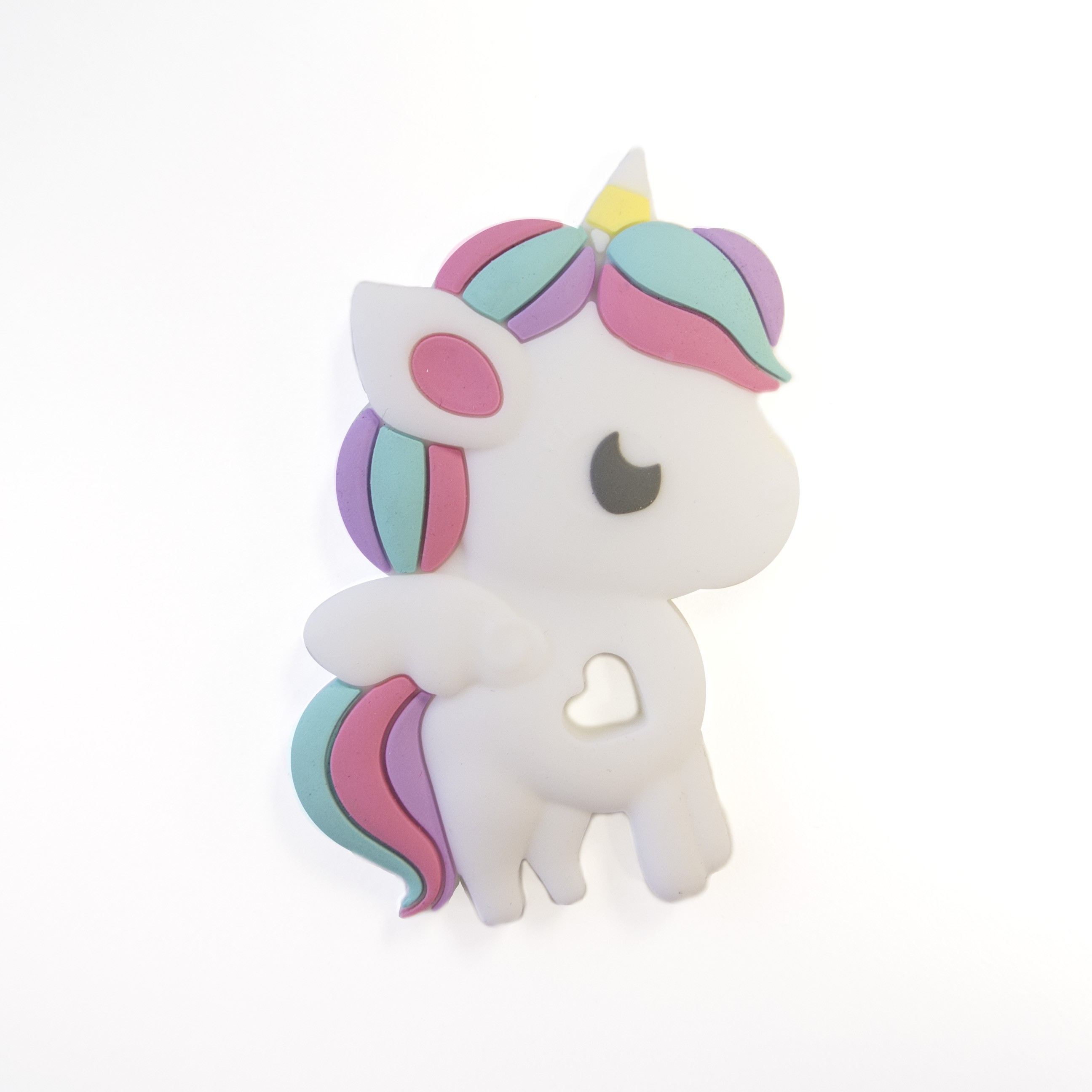 LouLou Lollipop, gryzak silikonowy Rainbow Unicorn