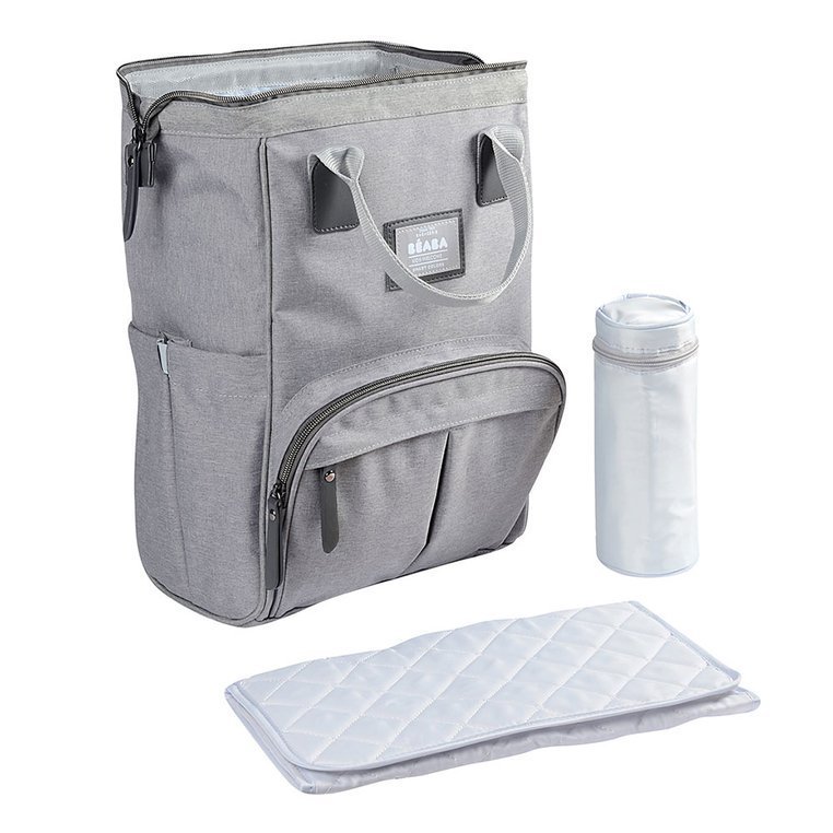 Beaba, Torba plecak dla mamy Wellington heather grey Beaba, Torba plecak dla mamy Wellington heather grey