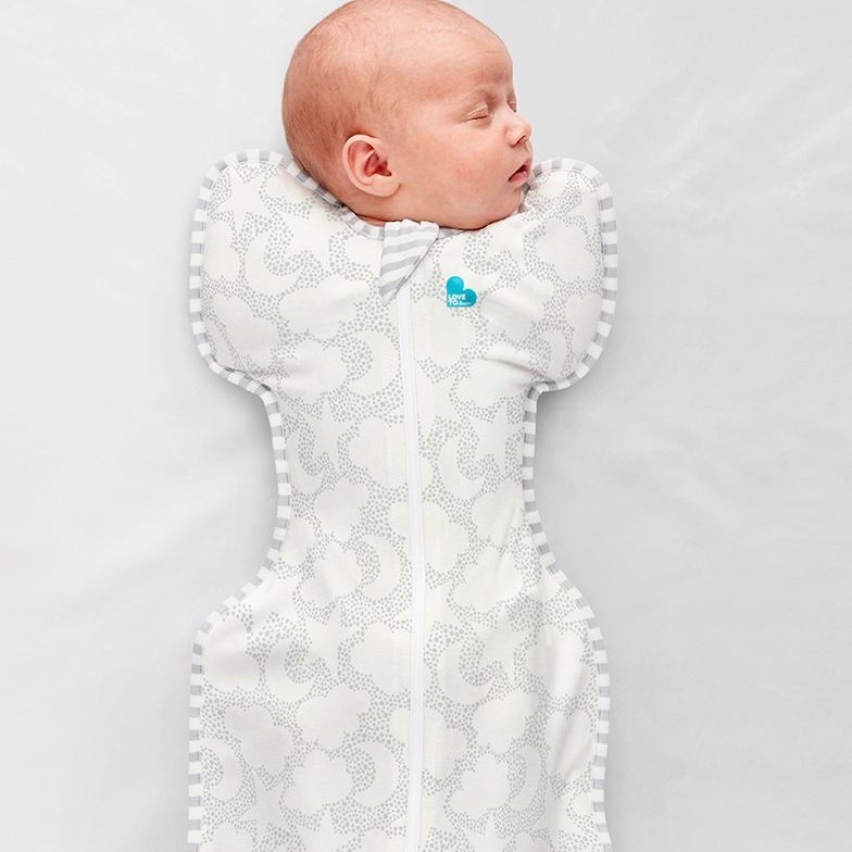 Love To Dream, Otulacz antykolkowy Swaddle UP - rozmiar S - szary - ETAP 1 - 1.0 TOG Organic