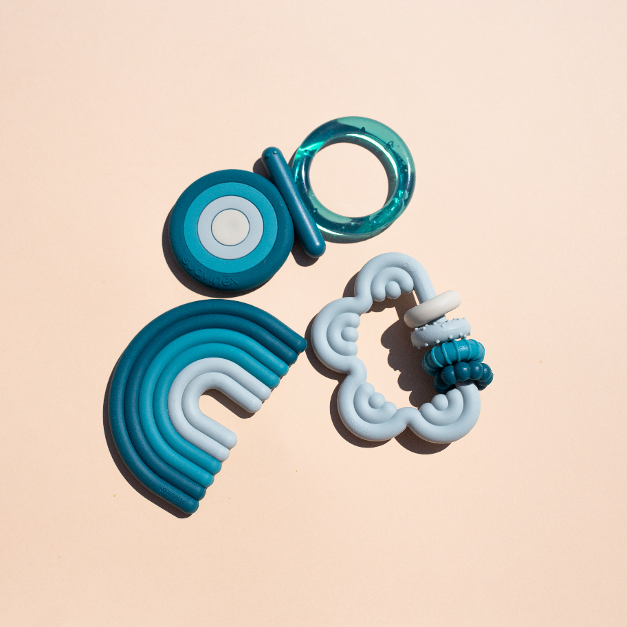 Suavinex, Gryzak silikonowy Tęcza