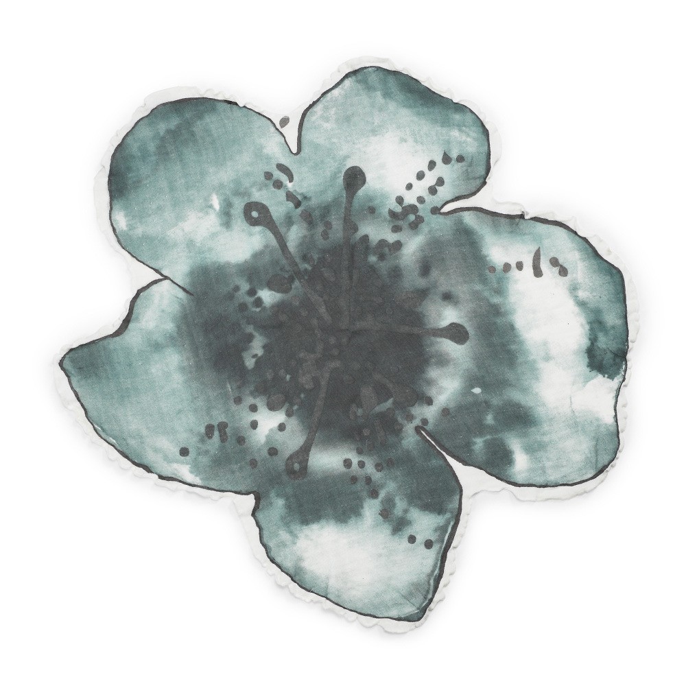 Elodie Details, Kocyk Bambusowy Embedding Bloom Petrol Elodie Details, Kocyk Bambusowy Embedding Bloom Petrol