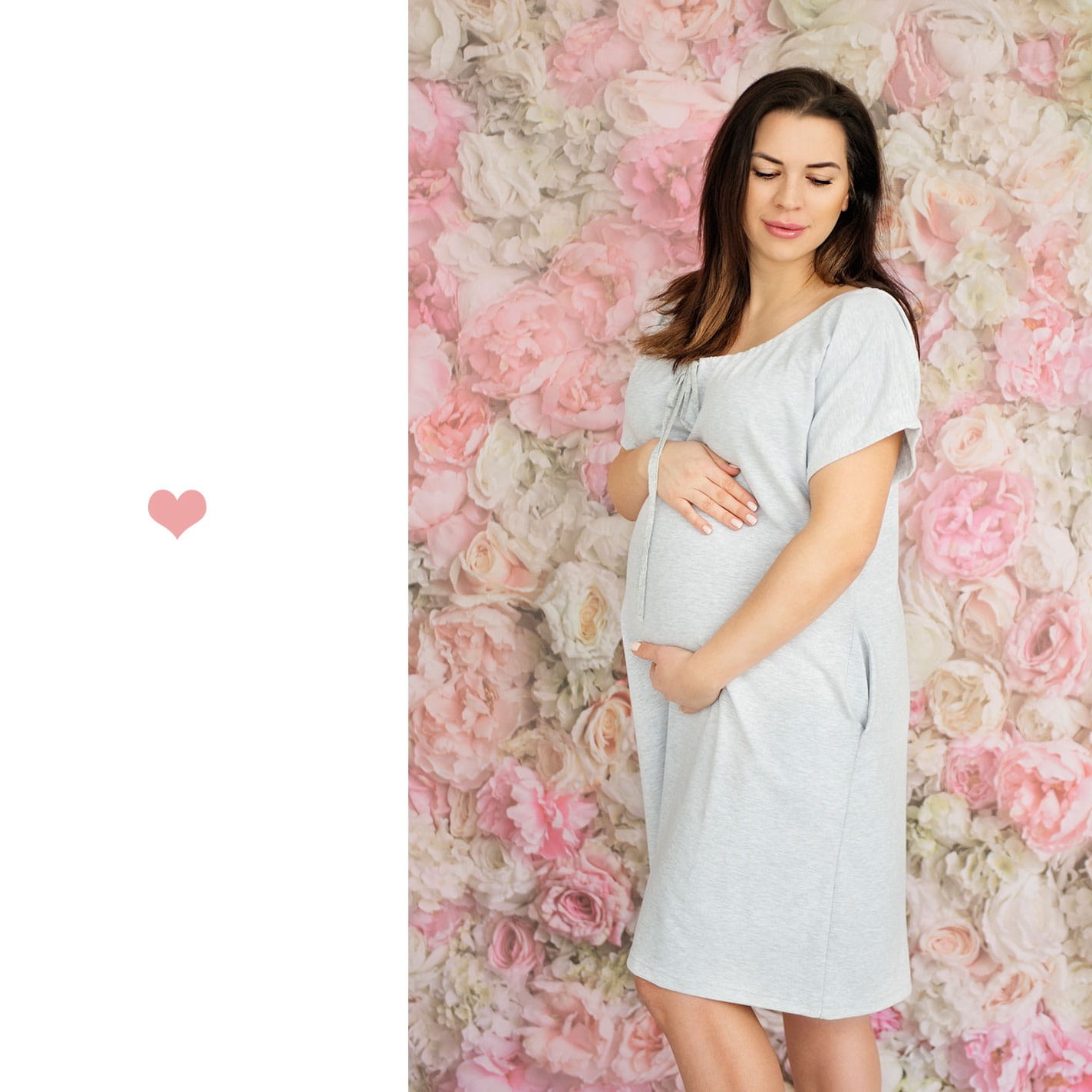 Lullalove, Koszula nocna - szara