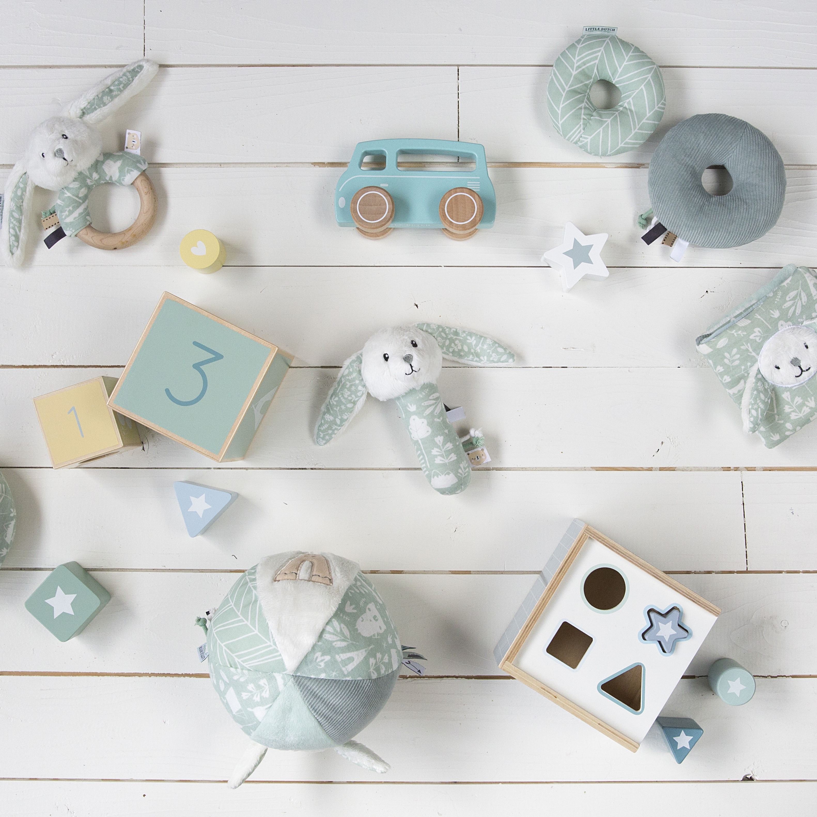 Little Dutch, Grzechotka-piszczałka Blue Adventure Little Dutch, Grzechotka-piszczałka Blue Adventure