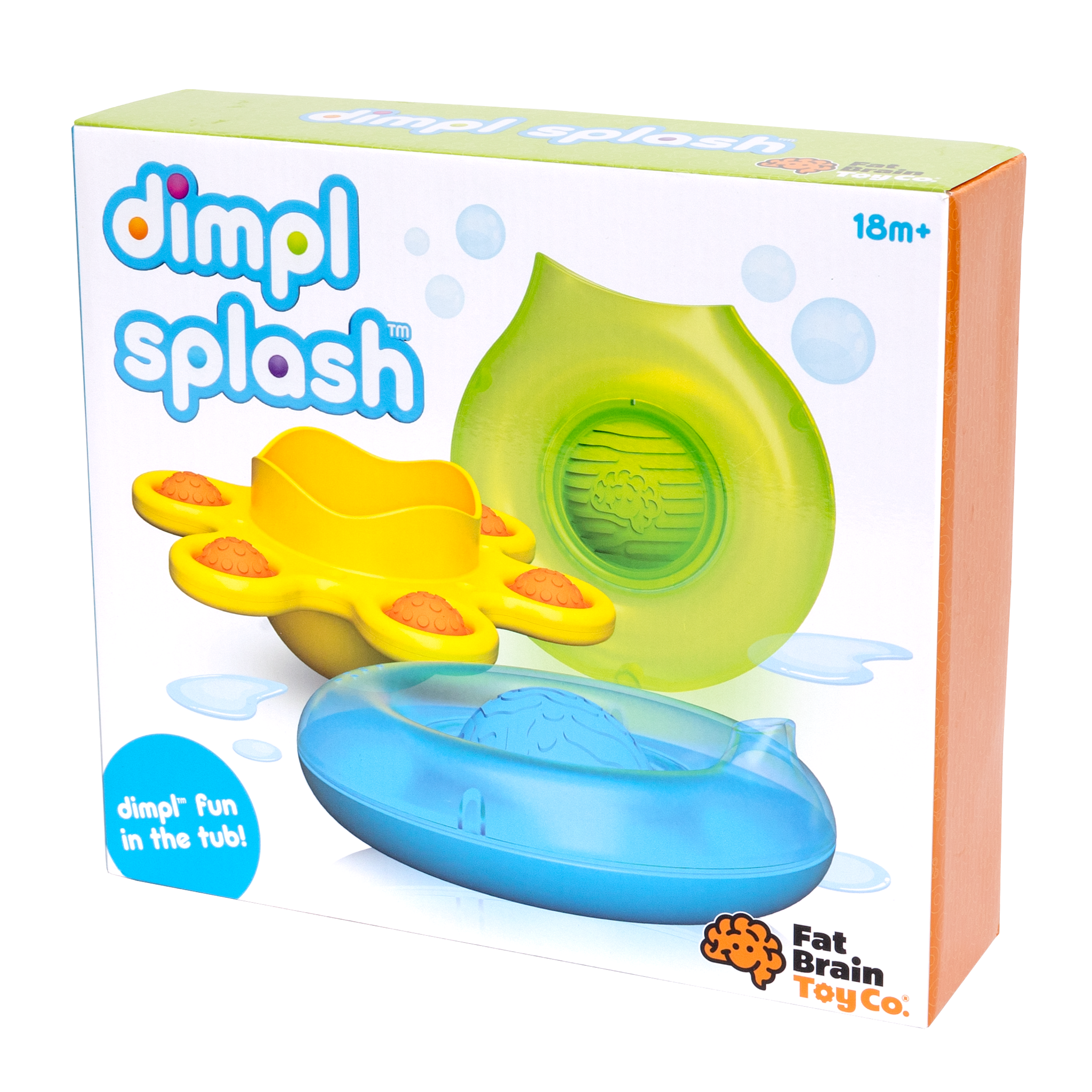 Fat Brain Toys, Bąbelki Kąpielowe Dimpl Splash