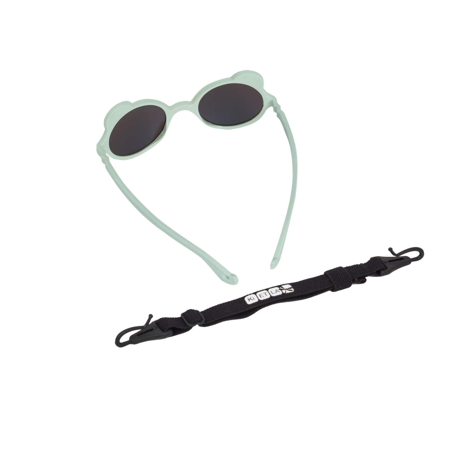 Ki ET LA, Okulary przeciwsłoneczne OURS'ON 1-2 lata Almond Green Ki ET LA, Okulary przeciwsłoneczne OURS'ON 1-2 lata Almond Green