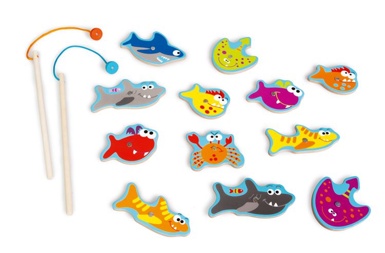 Gra 'Łowimy rybki' (ciemny niebieski)