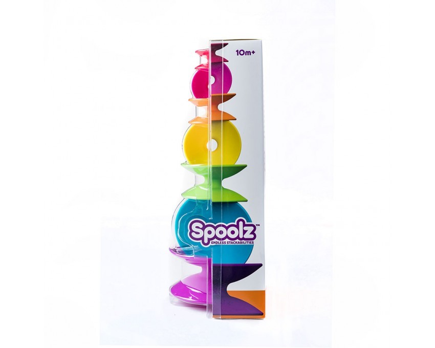 Fat Brain Toy, Wieża Szpulek. Spoolz. Fat Brain Toy, Wieża Szpulek. Spoolz.