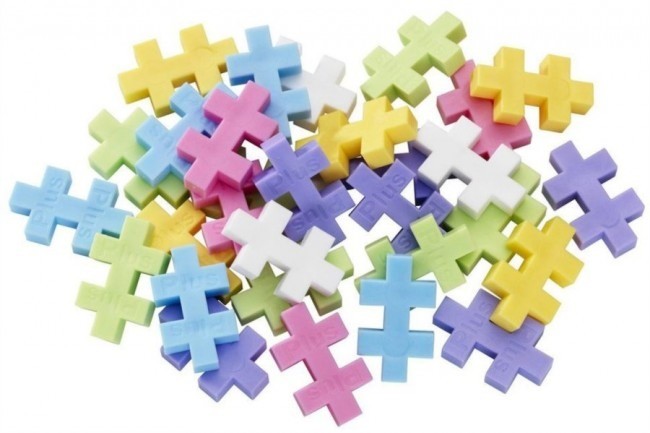 Plus-Plus, Mini Pastel - 70 szt. - Pieski