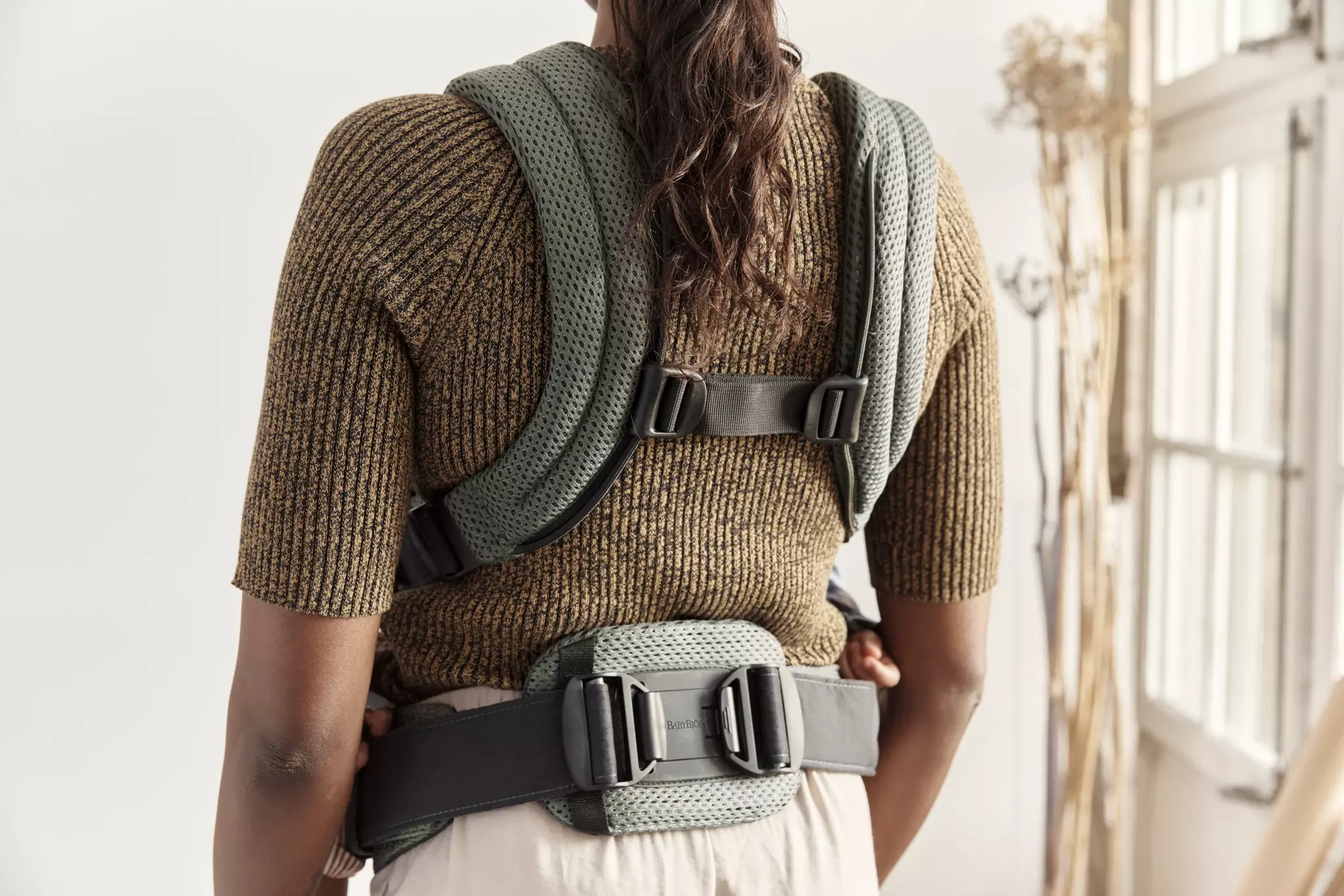 Babybjorn , Nosidełko Harmony 3D Mesh, Zielony Babybjorn , Nosidełko Harmony 3D Mesh, Zielony