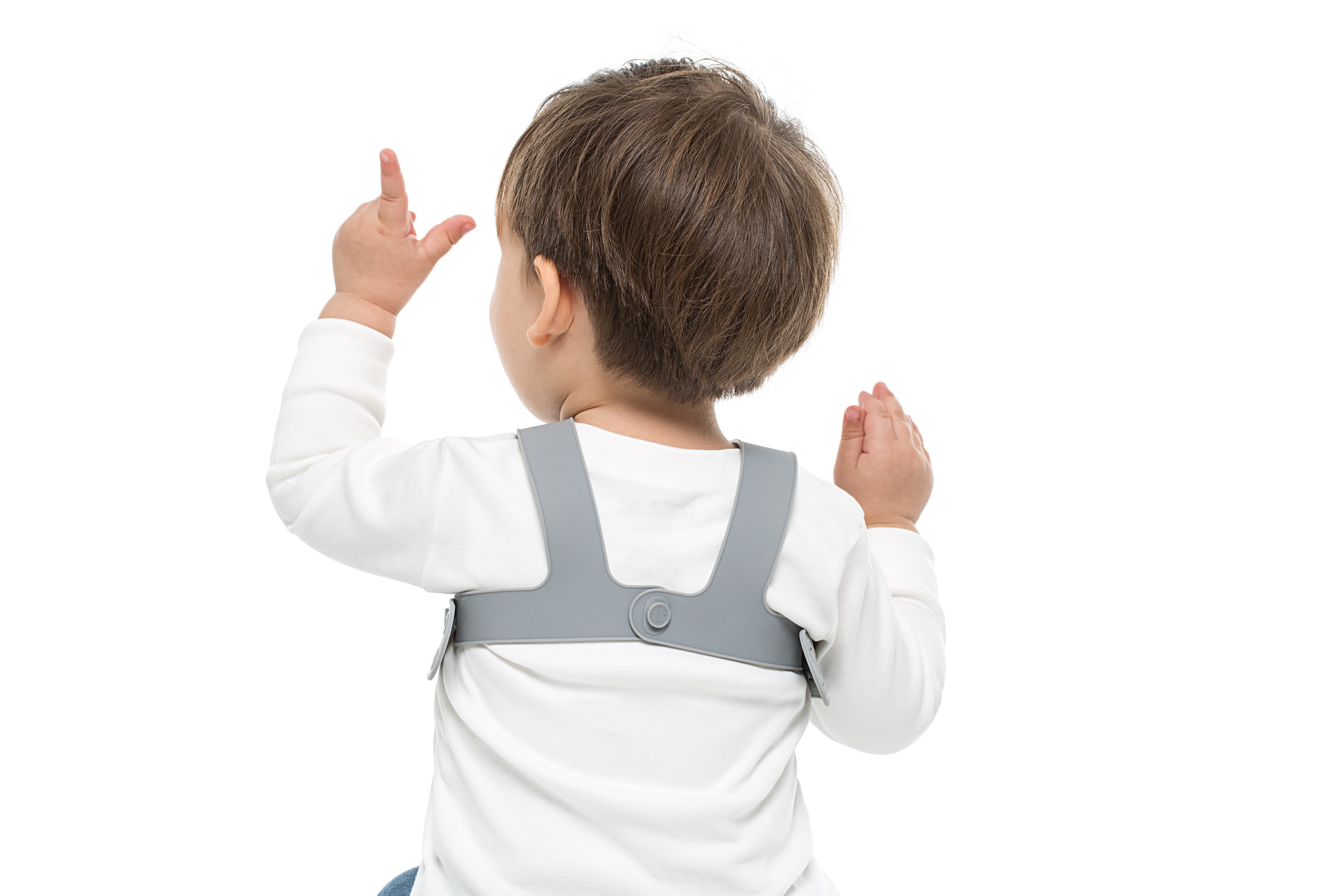 Minikoioi, Śliniak silikonowy z kieszonką szary