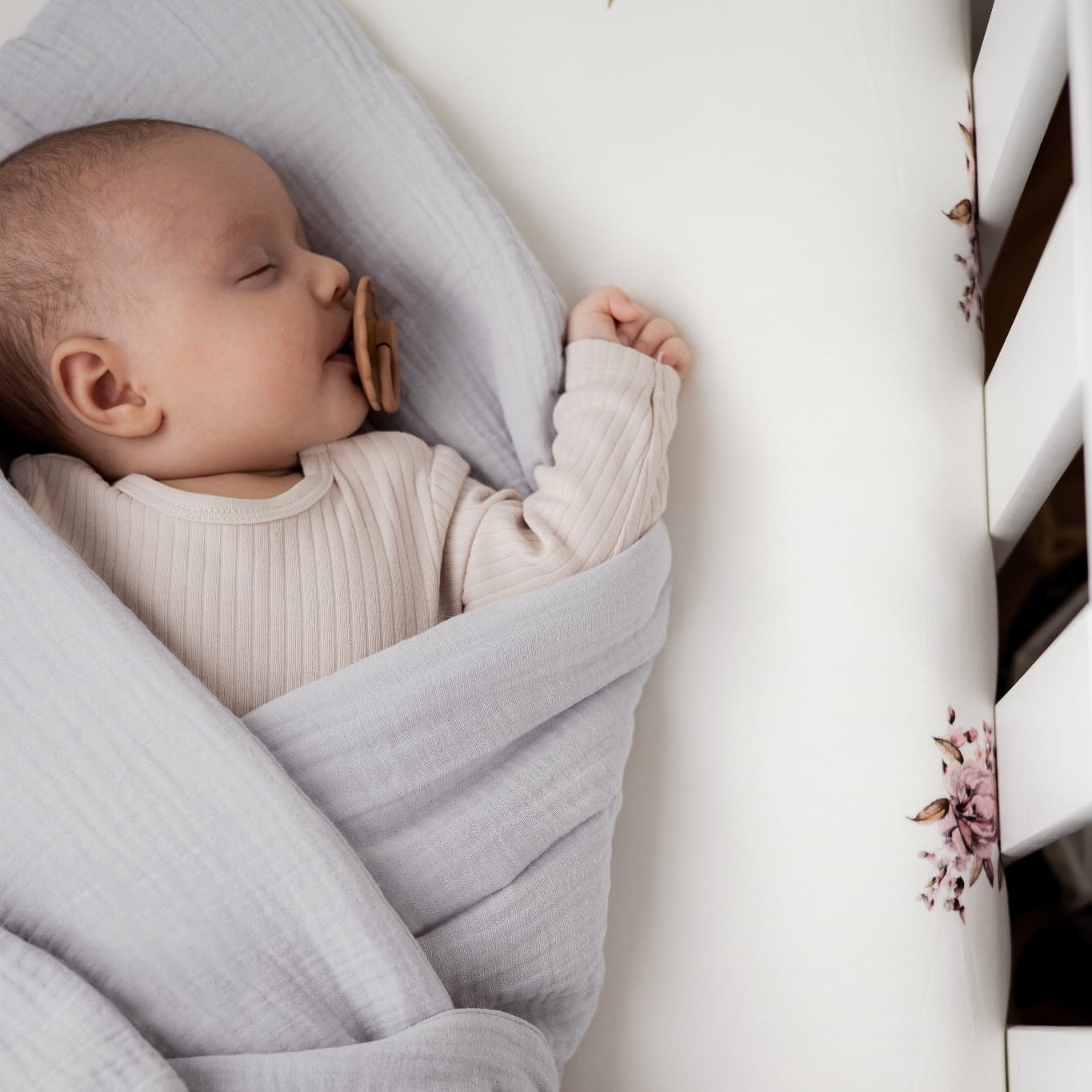 Sleepee, Rożek muślinowy Dark Grey Sleepee, Rożek muślinowy Dark Grey